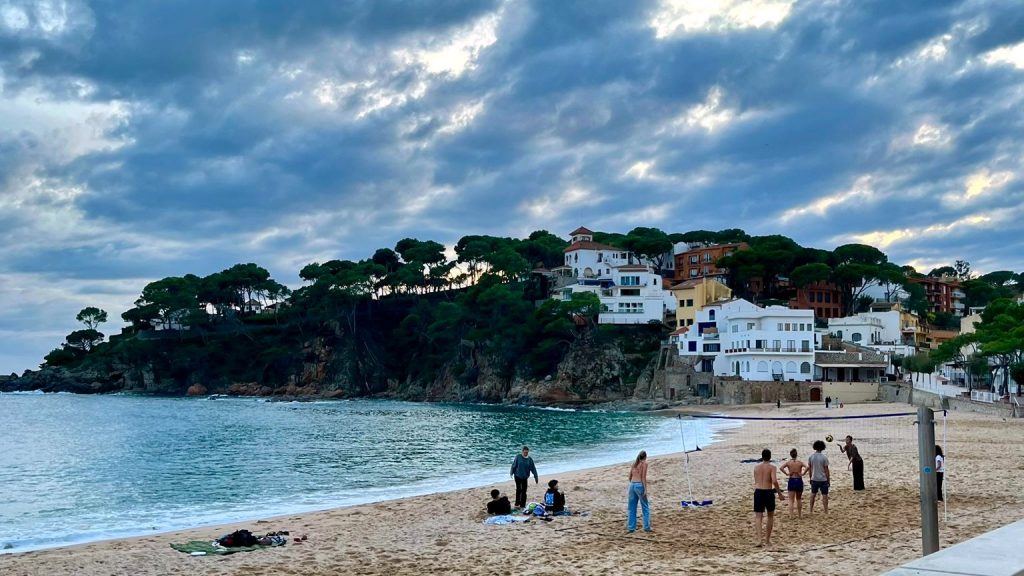 Beach at Llafranc Costa Brava Spain