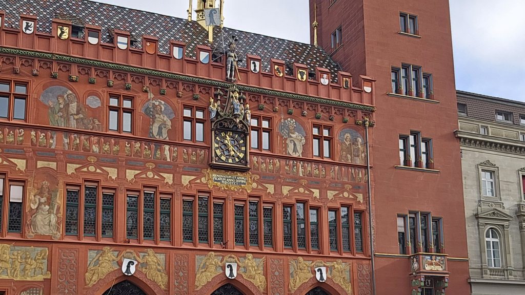 Rathaus town hall Basel Switzerland