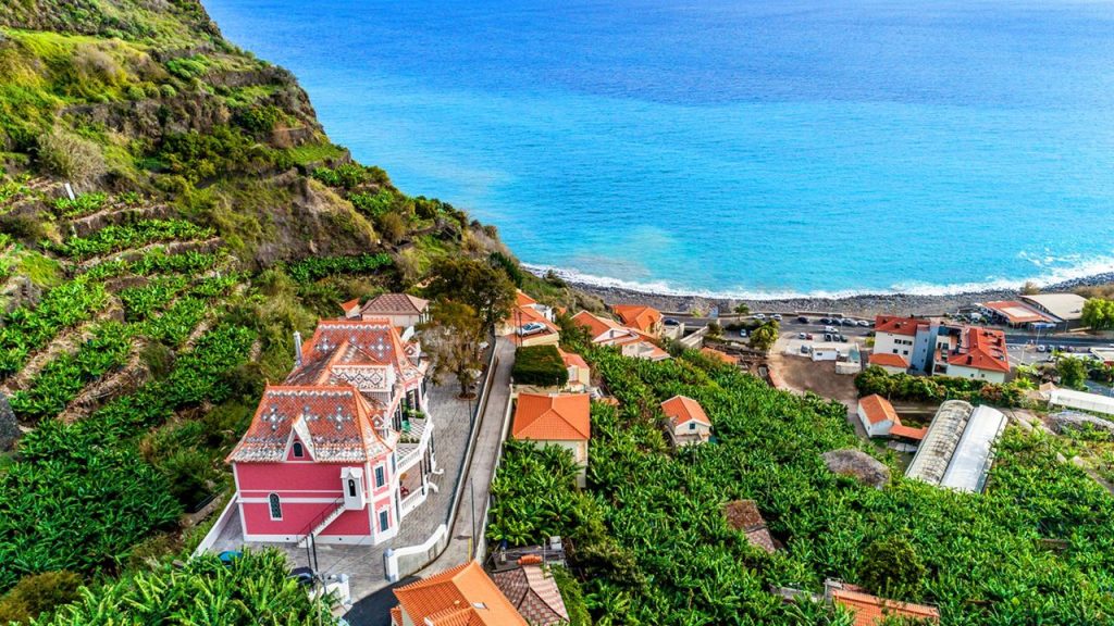 1905 Zinos Palace is the best hotel in Ponta do Sol Madeira, the best place to go in Europe in January