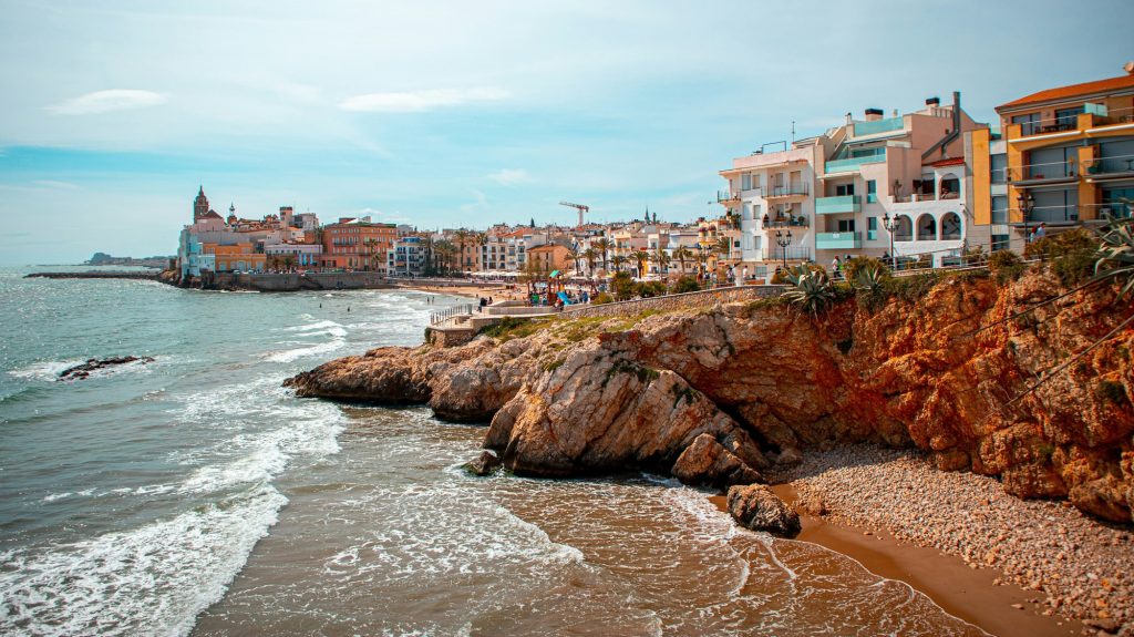 Sitges Spain one of the best places to go in Europe in February