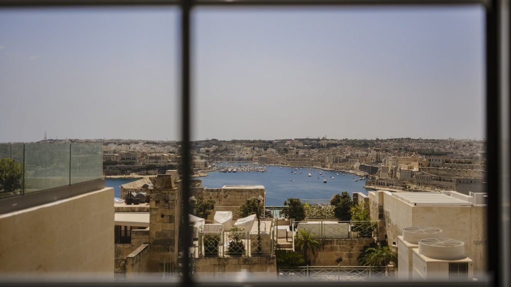 View from Palazzo Ignazio - Valetta - Malta 