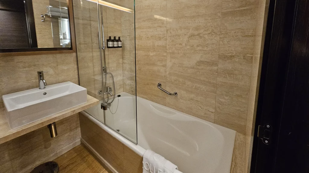 Bathroom in the Hotel Palacio de Tepa Madrid the best hotel in Madrid's Barrio de las Letras