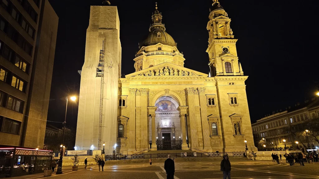 Radisson collection Budapest hotel next to the St Stephen's Basilica