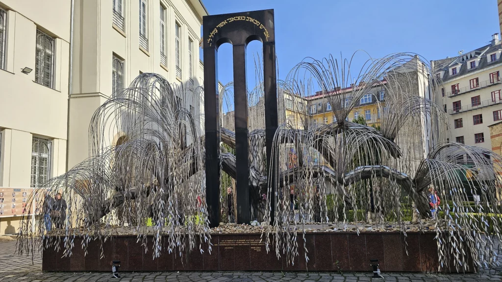 Weeping Willow Memorial - Budapest