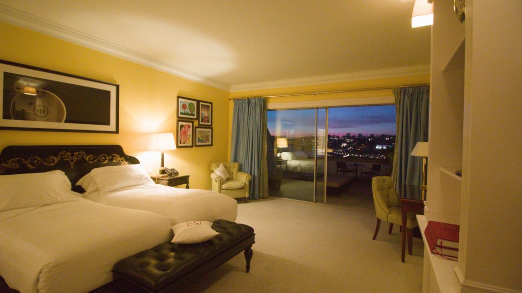 Bedroom at the Yeatman hotel Porto - a review