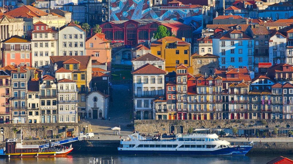 View of Porto from the Yeatman Hotel - Via Nova de Gaia