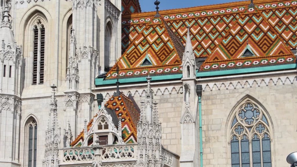 Matthias Church roof - Budapest
