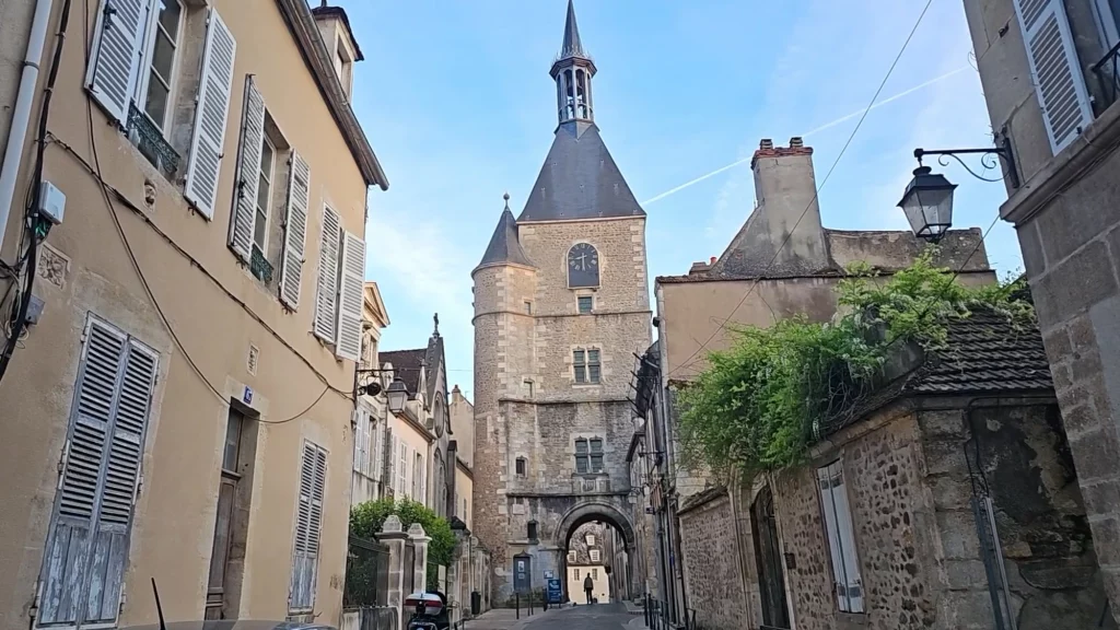 Clock tower - Avallon, Burgundy