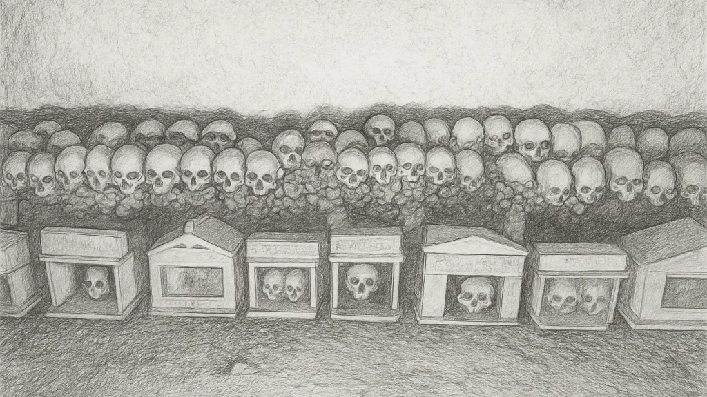 Skulls in Naples