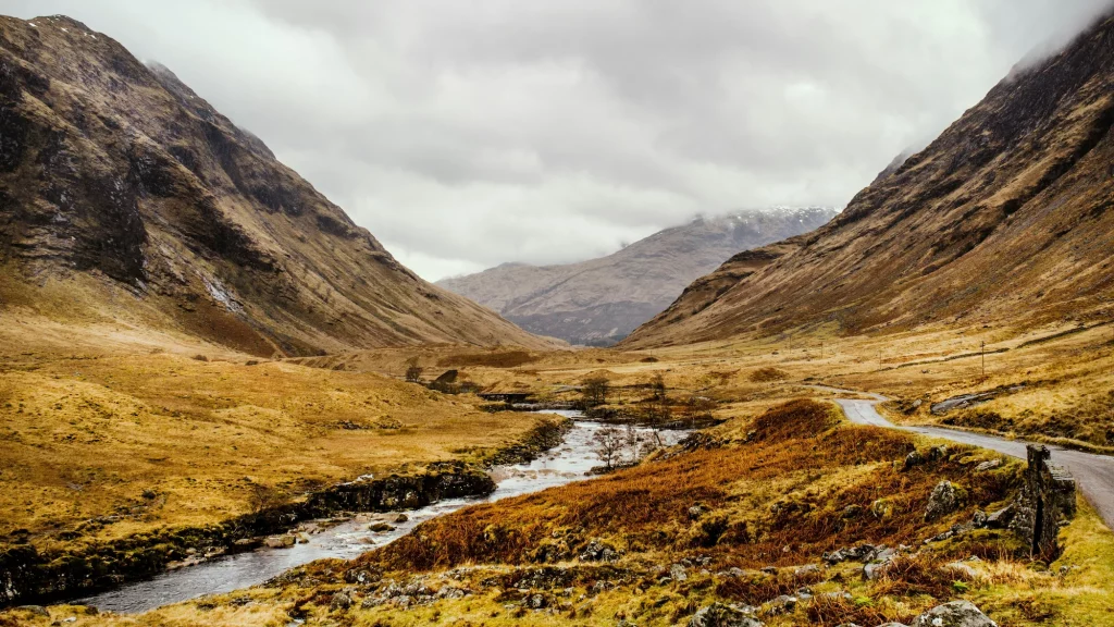 Skyfall Road - Glencoe Scotland