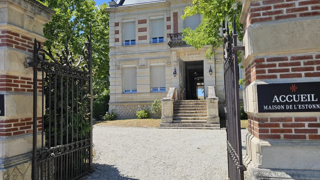 Visiting a chateau in Bordeaux Chateau Marquis de Terme