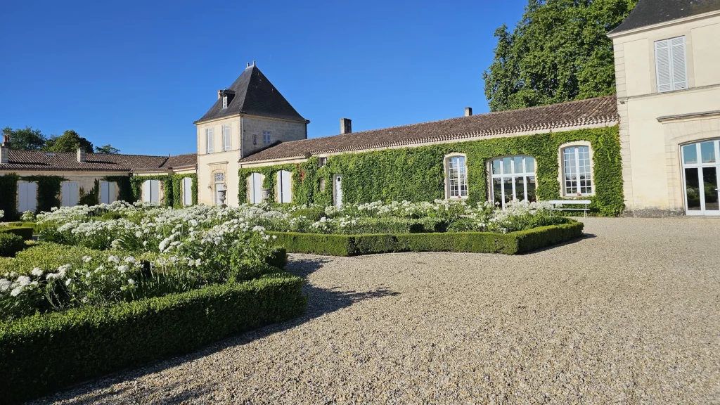 Chateau Paveil de Luze for a wine tasting in Margaux Bordeaux