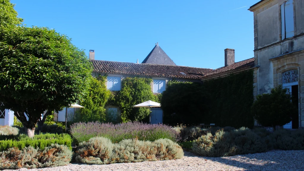 Gardens at Chateau Paveil de Luze take a picnic or a wine tour