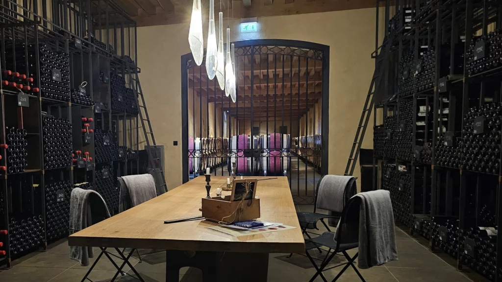 Vintage Wine Tasting at Chateau Kirwan in Margaux Bordeaux