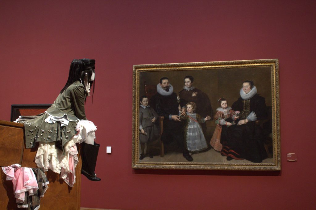 Fashion designer Sofia Rodriguez Rodriguez meets Flemish old Master Cornelis de Vos at KMSKA